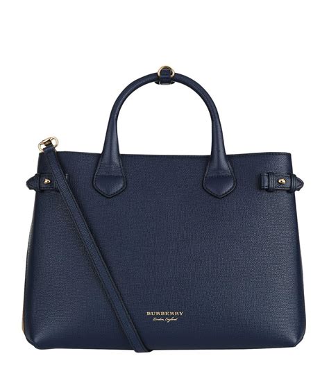 burberry banner bag blue|Burberry reversible tote bag.